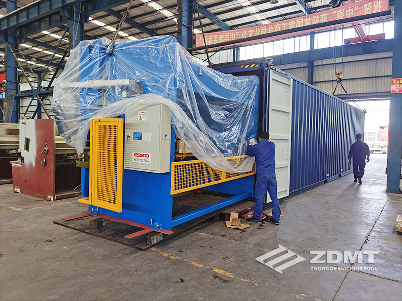 中东疫情打击之下，中德剪板机折弯机出口沙特